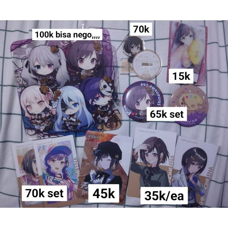 Project Sekai PRSK Ena Shinonome Merch Preloved