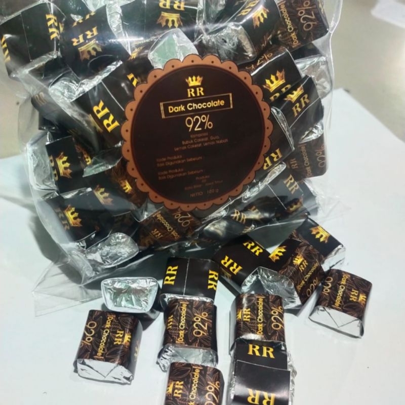 

Ukf5Pc6F4H (Kuliner.Kita) Dark Chocolate Cubes 92% 500Gram. Vegan, Diet, Diabet. Rendah Gula Dan