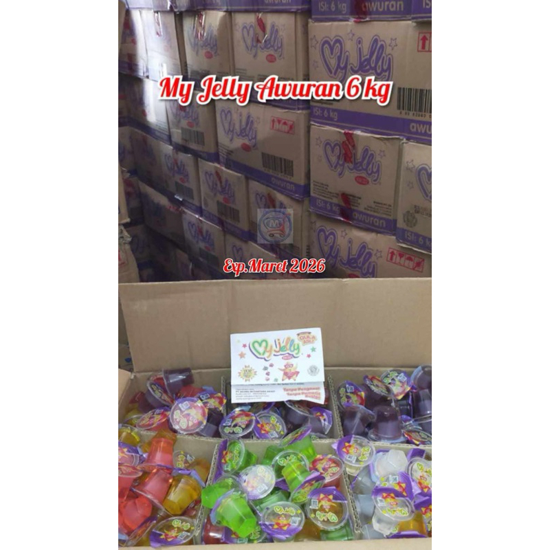 

MY JELLY AWURAN 6 KG | MY JELLY MURAH | WONG COCO