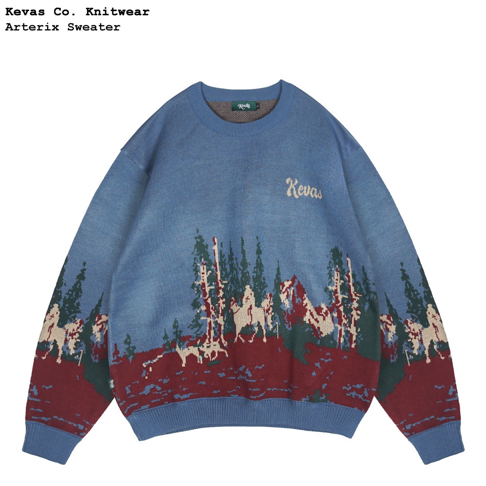 Bagus Dipakai Kevas Arterix Knitted Sweater