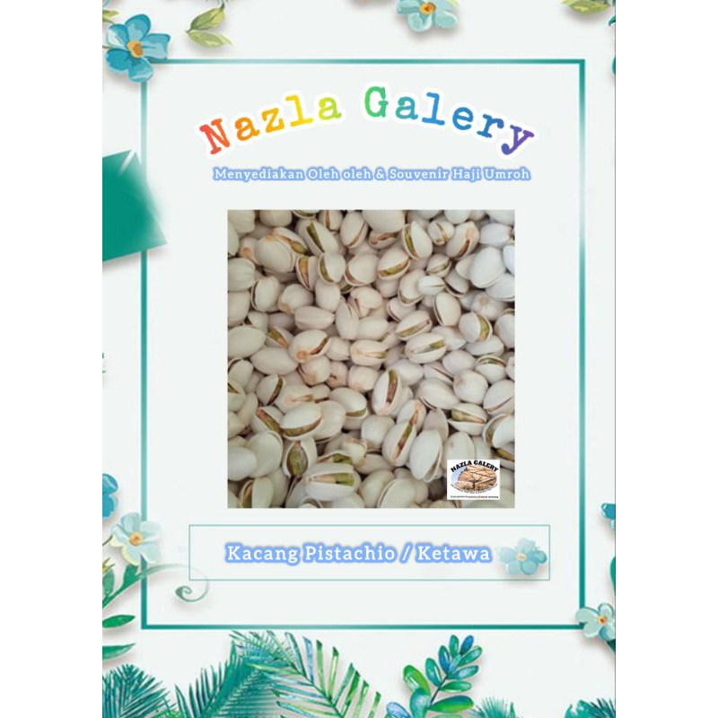 

kacang Pistachio 1kg / kacang ketawa / oleh oleh haji umroh