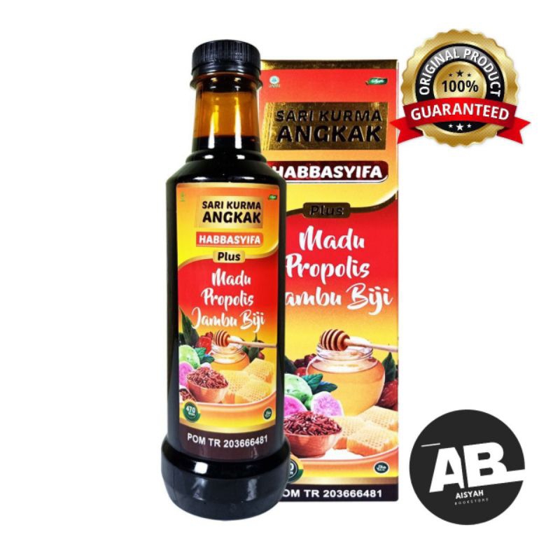 

SARI KURMA ANGKAK HABBSYIFA ISI 470gr Produksi : PT JHP