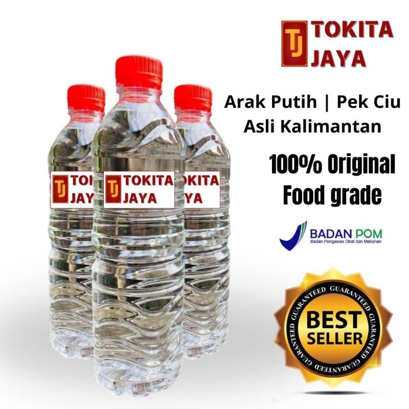 

Arak Putih Masak Super - Asli Kalimantan 600ml