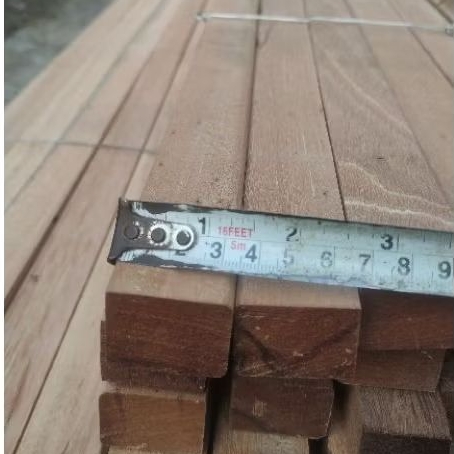 RENG KAYU BENGKIRAI OUTDOOR / STIK KAYU BENGKIRAI OVEN HALUS / KAYU KISI DINDING