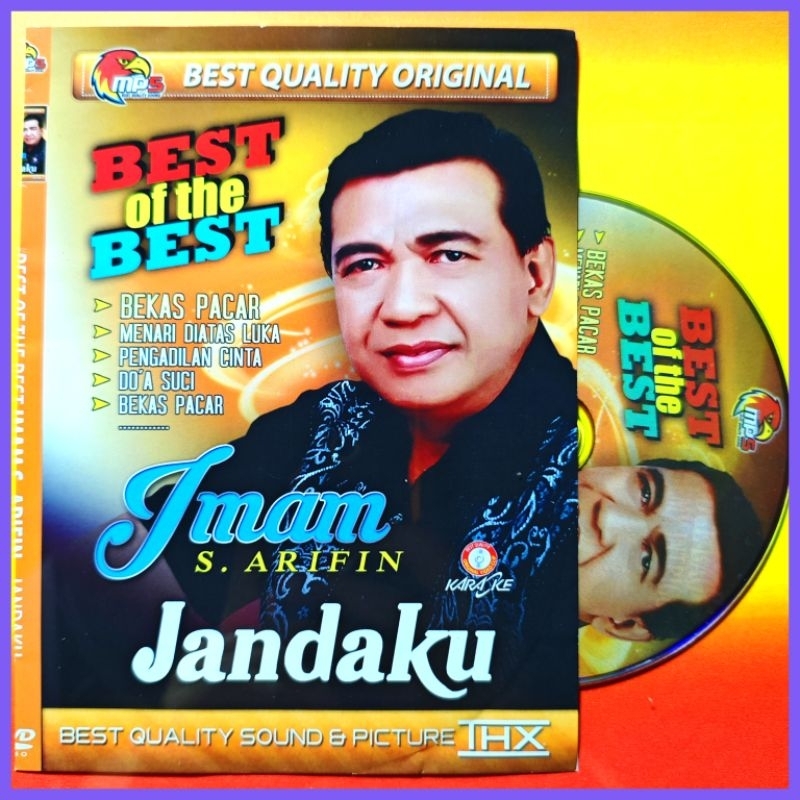 Kaset MP5 Video Musik 86 Lagu Dangdut Imam S. Arifin Album Pilihan Terlaris