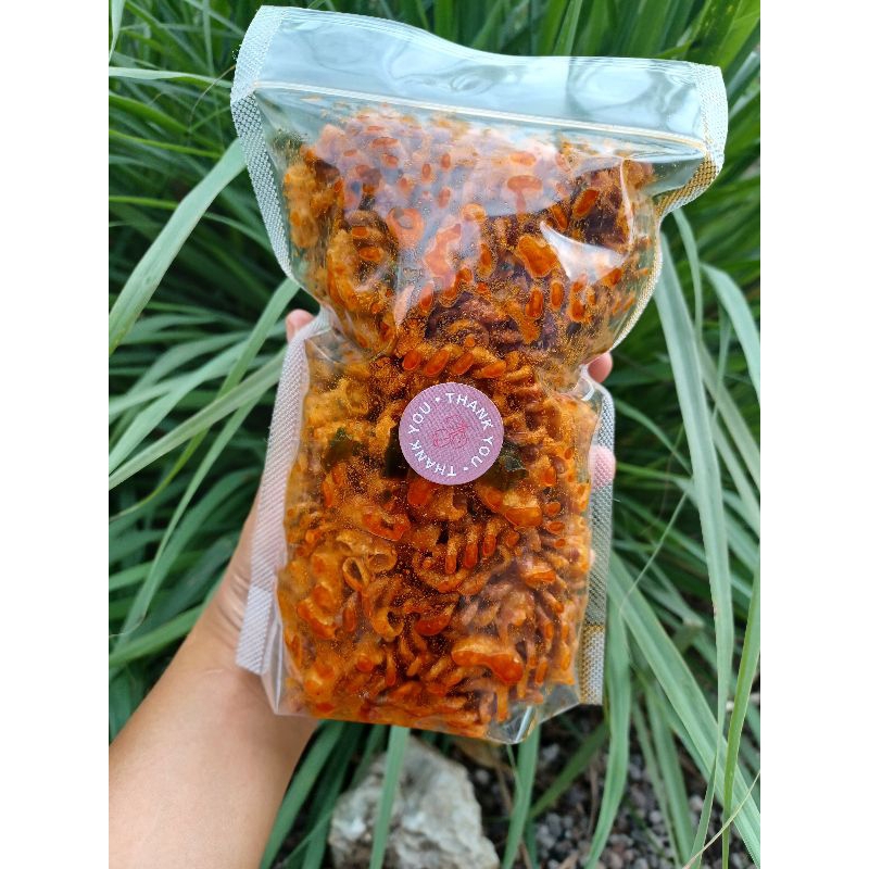

makaroni spiral makaroni ulir makaroni pedes manis 250gram makaroni renyah dan gurih