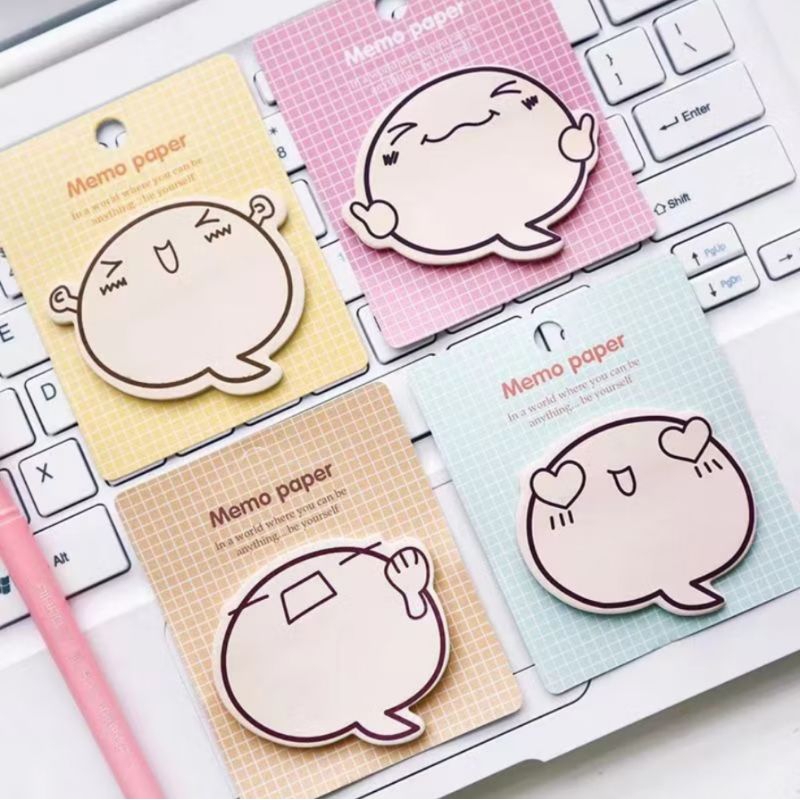 

PC - STICKY NOTES EMOTICON | RANDOM | 30 Lembar | Catatan Tempel Lucu Emoticon Emoji Aesthetic