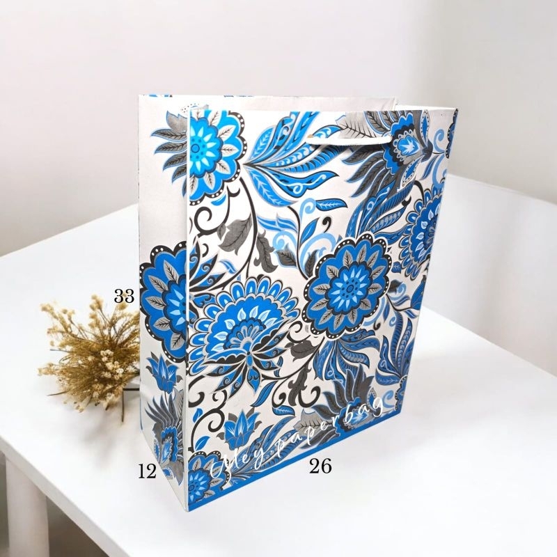

Isi 12 (1 LUSIN) Paper Bag Motif Uk 26x33