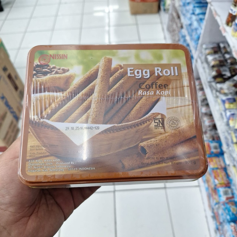 

Nissin Egg Roll Coffee 300gr kaleng