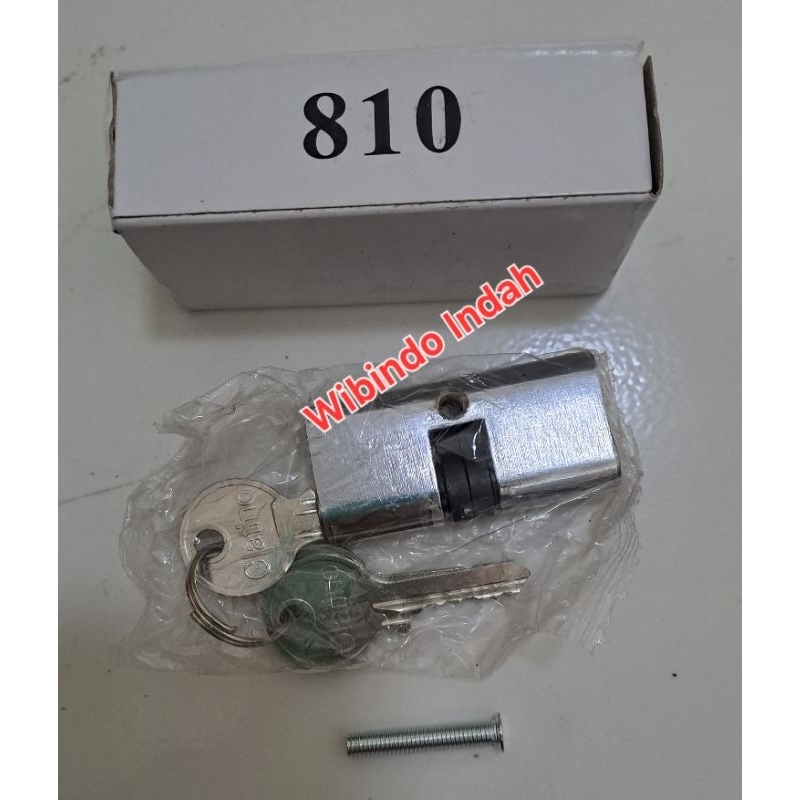 Cylinder silinder  810 slot kunci pintu aluminium Glatino