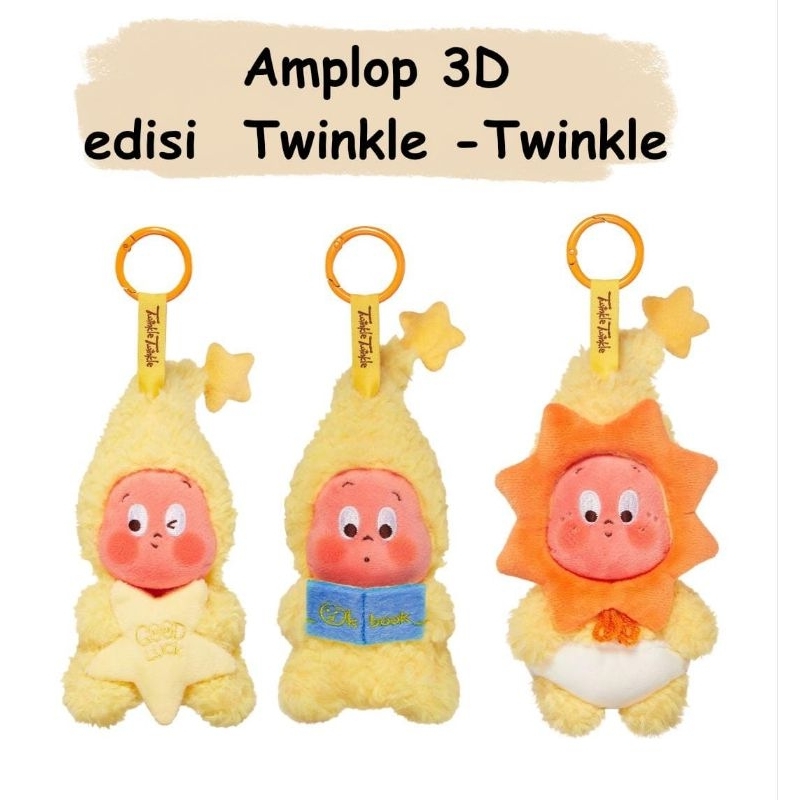

AMPLOP 3D MOTIF GANCI twinkle twinkle