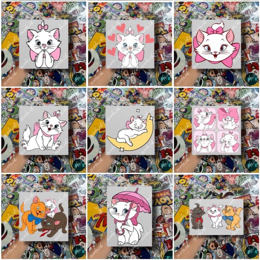 

Stiker Sablon Setrika Sablon MARIE CAT