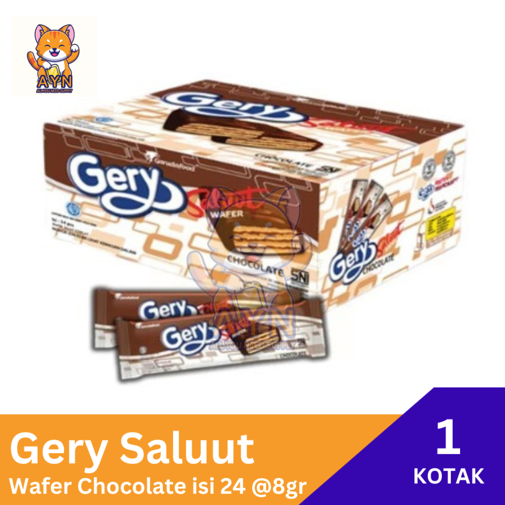 

Gery Saluut Wafer 1 box isi 24 pcs