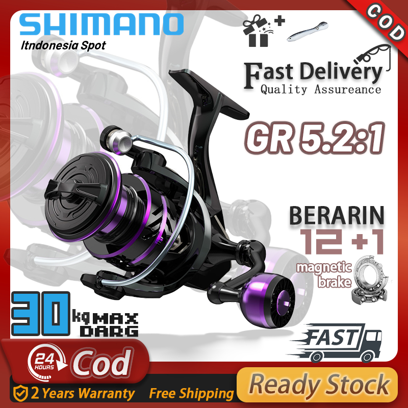 SHIMANO Reel Pancing Murah Reel Pancing Putar Rell Rill Pancing Katrol Kerekan Pancing Fishing Reel