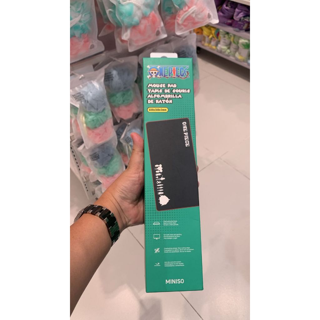 

ONE PIECE X MINISO MOUSE PAD & TEMPAT PENSIL MINISO