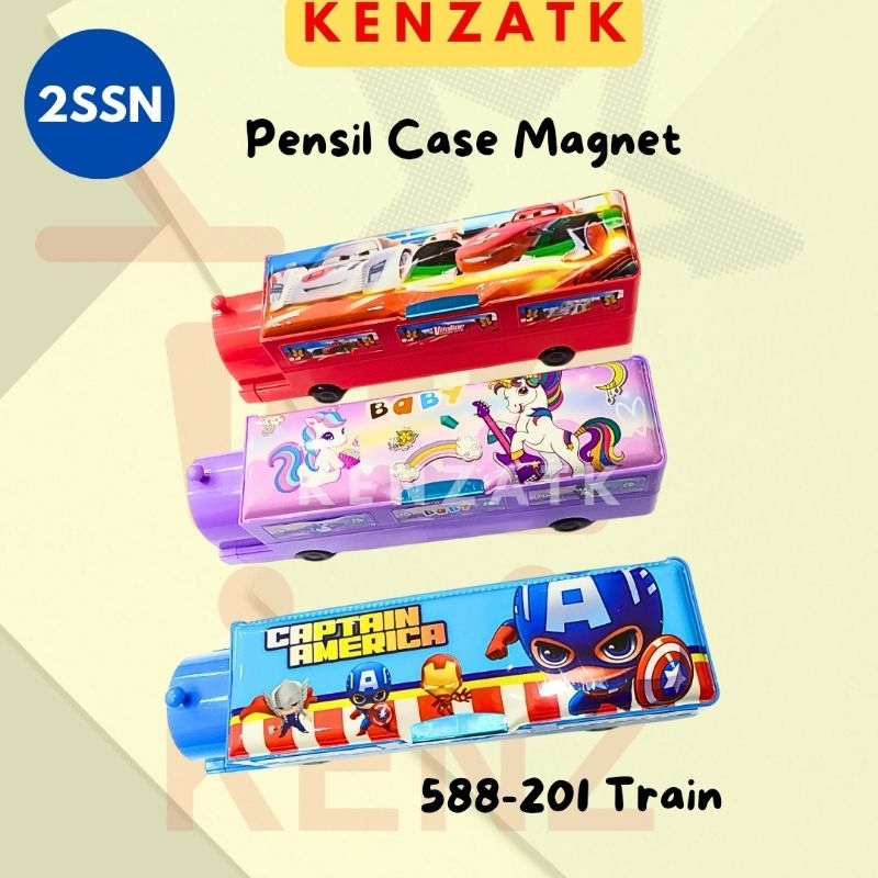 

Tempat Pensil/Pensil Case Magnet Kereta(Train)