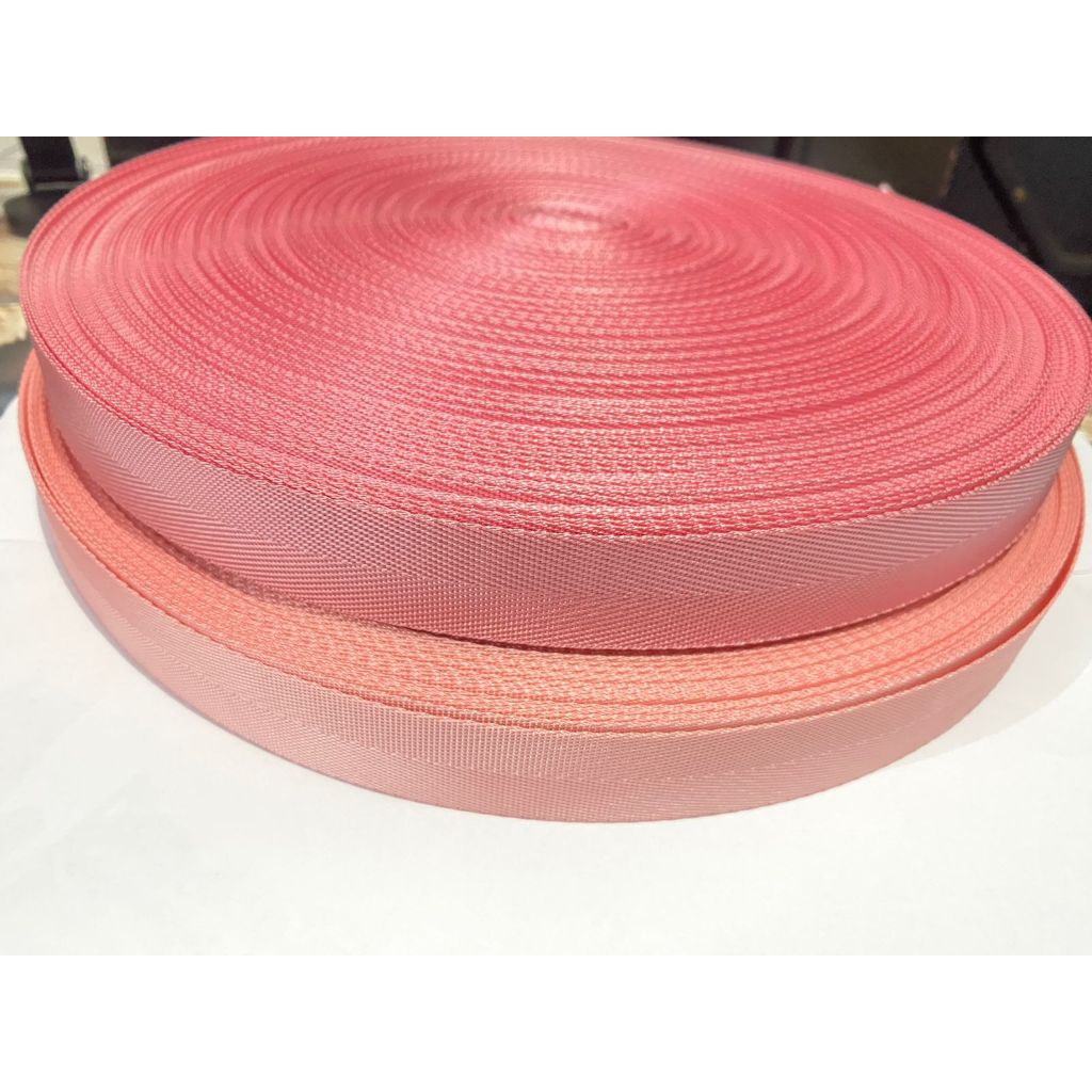 ( 3 meter )TALI WEBBING NYLON MOTIF PANAH TIPIS 2,5 CM