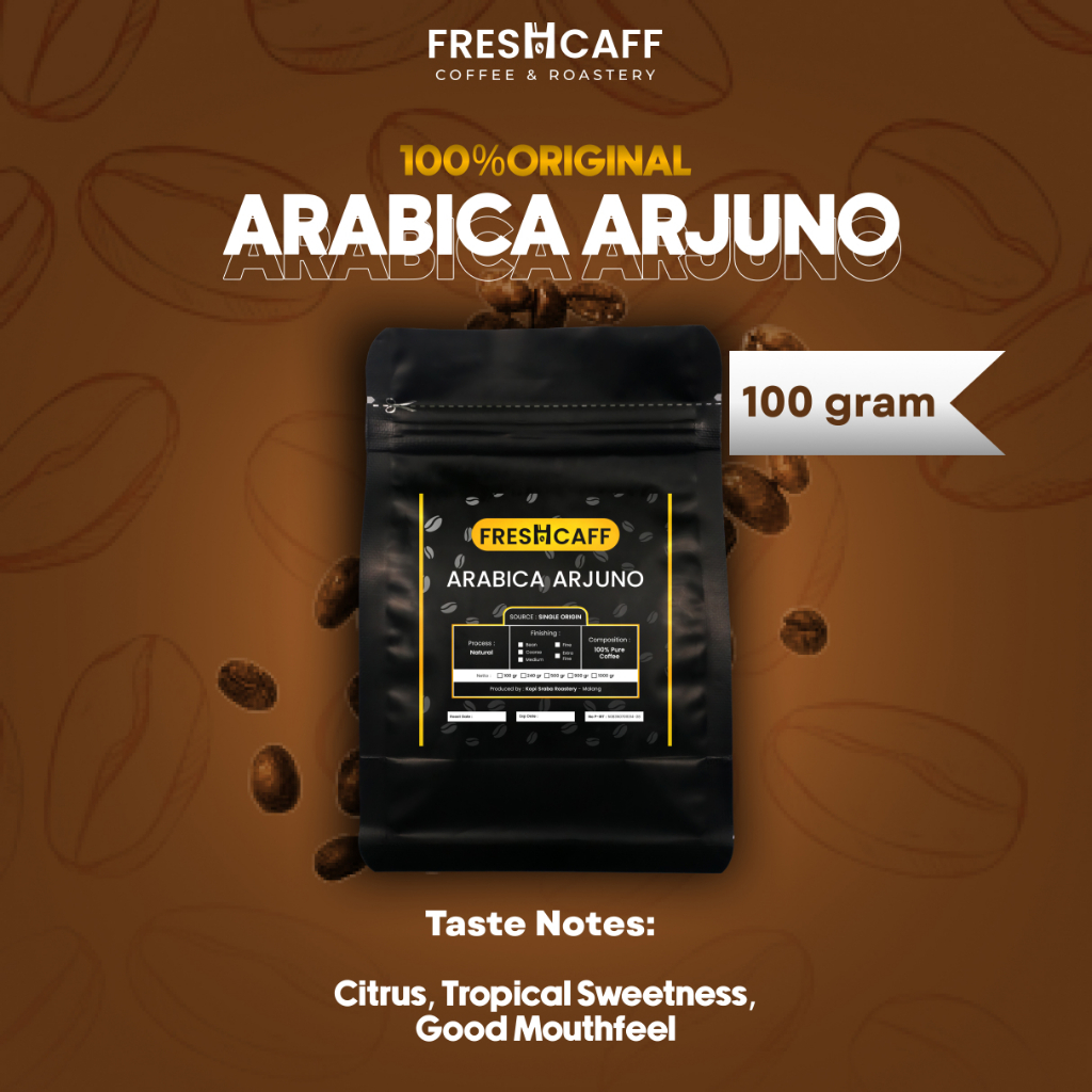 

Kopi Arabica Arjuno Murah 100 gram