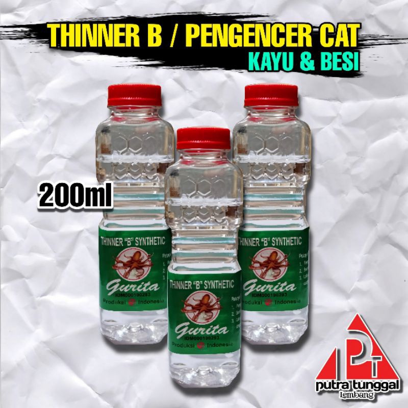 Minyak Pencampur / Pengencer Cat Thinner Gurita Botol