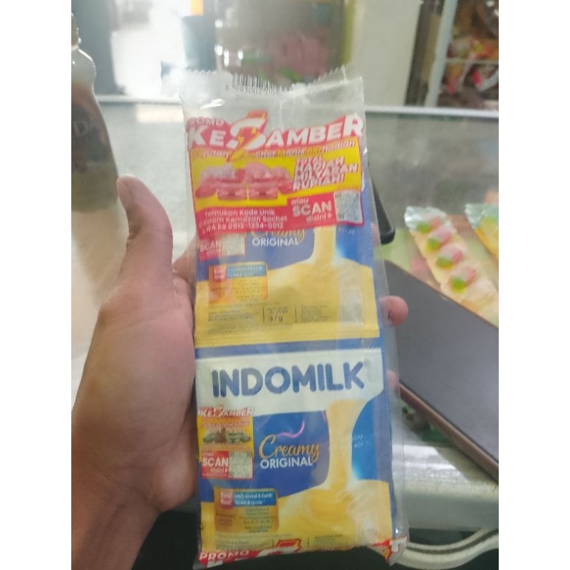 

indomilk putih sachet 1pack