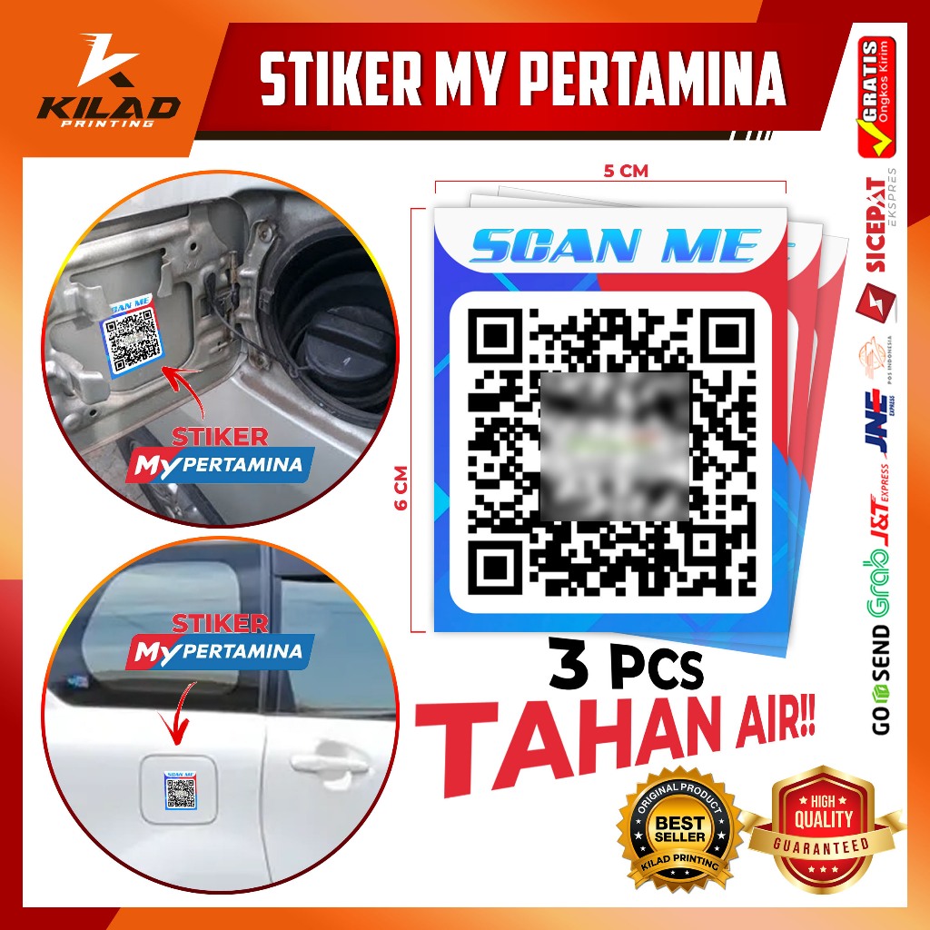 

Stiker Barcode My Pertamina