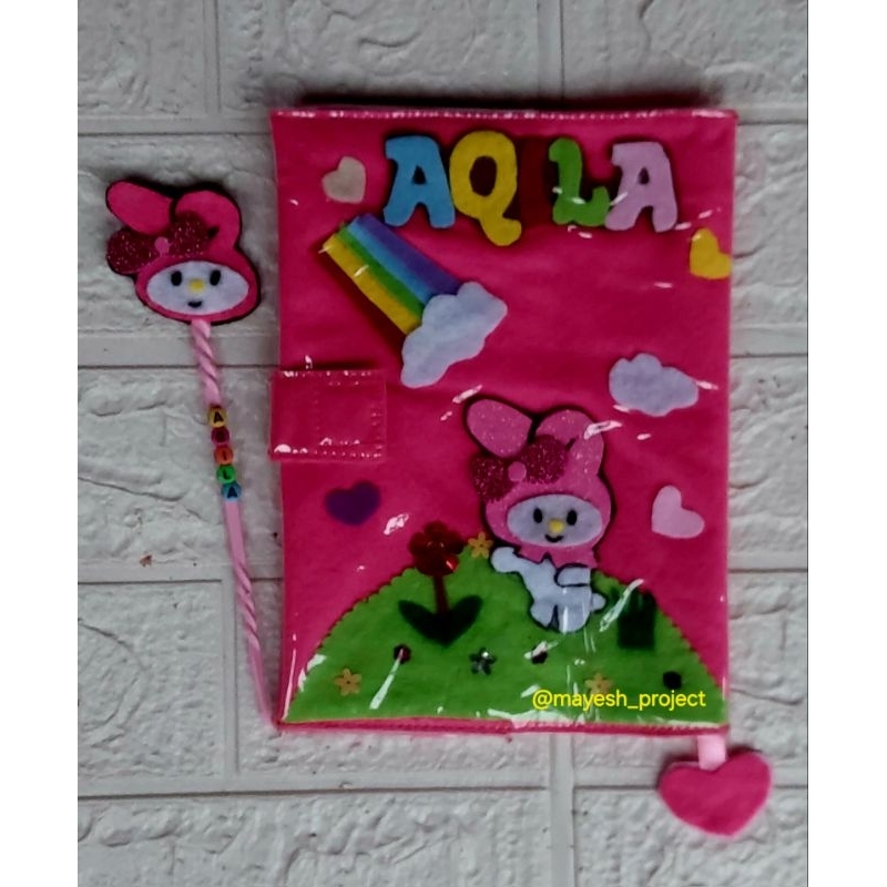 

Sampul iqro custom /sampul iqro flanel besar / sampul iqro kuromi / sampul iqro hello kitty / tuding ngaji karakter