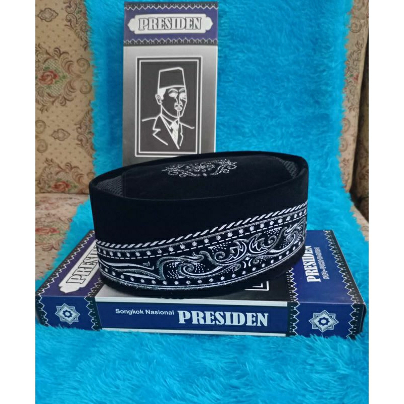 Peci Songkok Sablon Motif Batik