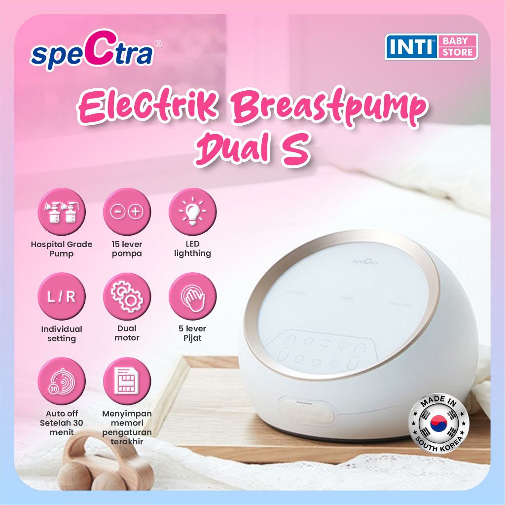 Spectra - Pompa ASI Elektrik Spectra Dual S | Electric Breast Pump