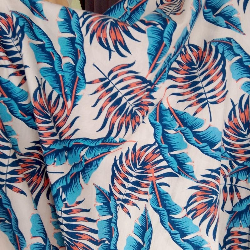 kain Silky motif - kain Silky bunga - kain Silky - zkt