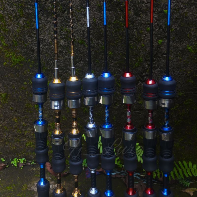Joran custom micro fishing lentur joran wader dan joran udang