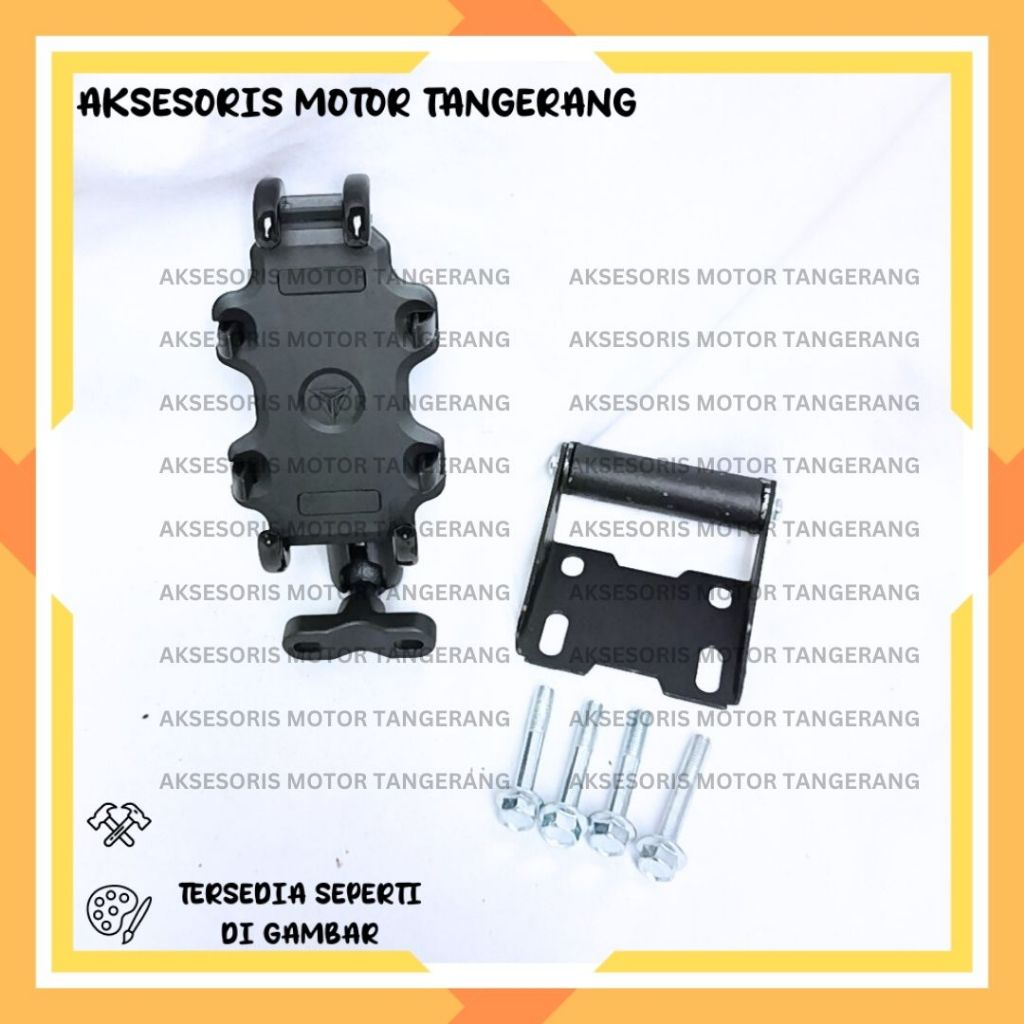 PAKET HOLDER GPS HP PCX LOKAL 150 160 PHONE HOLDER MOTOWOLF ALUMUNIUM STANG MOTOR BRAKET BRACKET BRE