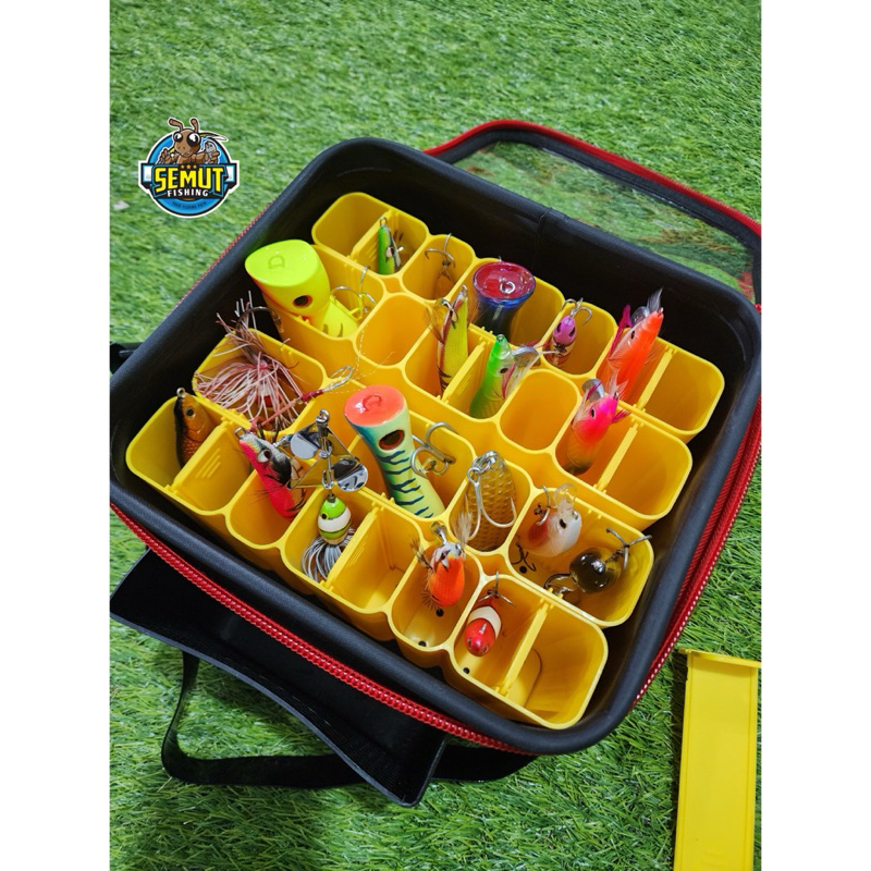 KOTAK UMPAN LURE BOX MEBAO MB X0408 SPECIAL BOX SQUID JIG BOX