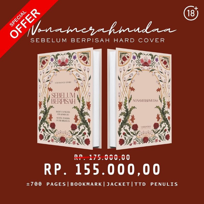 Preloved Novel Sebelum Berpisah