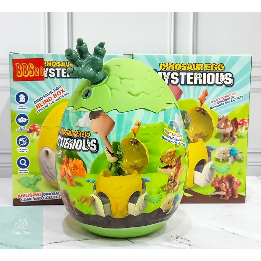 Mainan Anak Telur Dinosaurus Mysterious Dinosaur Egg Blind BOX Egg