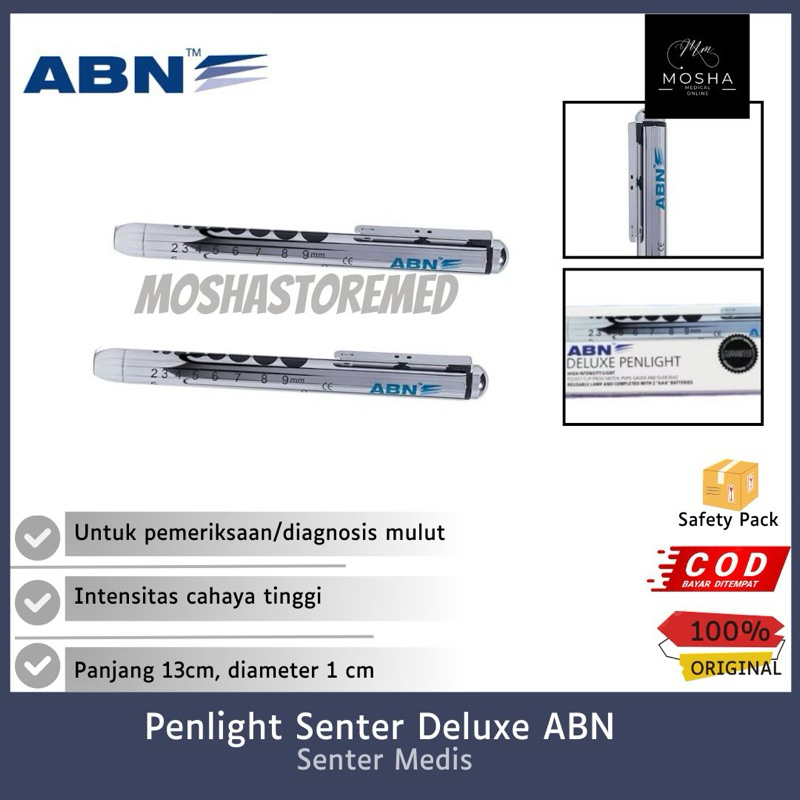 ABN-Deluxe Senter Penlight/Pen Medis