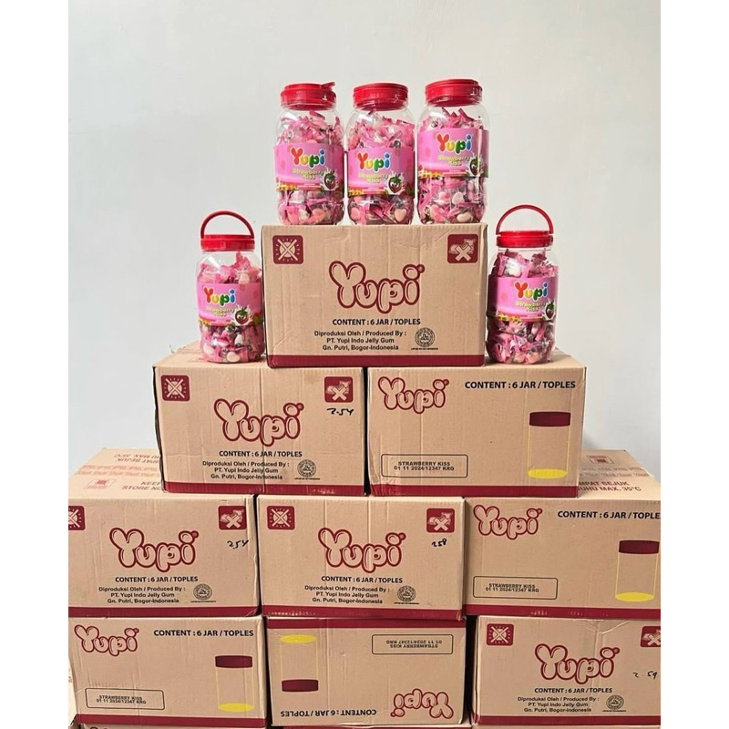

YUPI TOPLES - Permen yupi toples