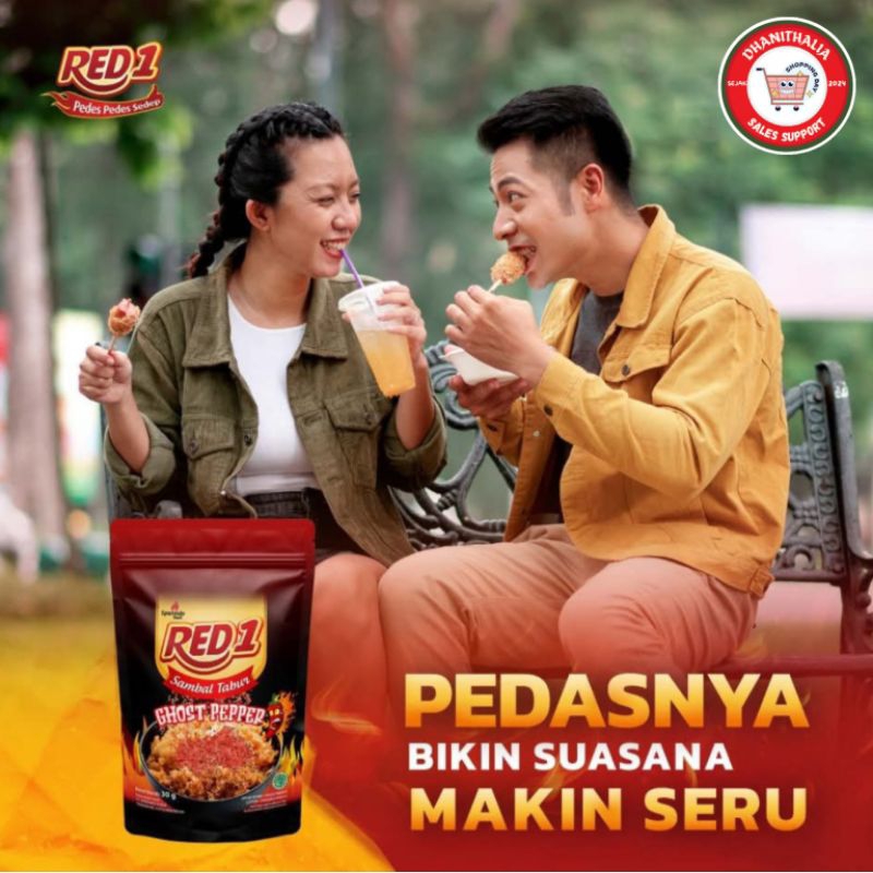 

[Termurah di Shopee] Sambal RED1 Tabur Pedas Variant 30gr