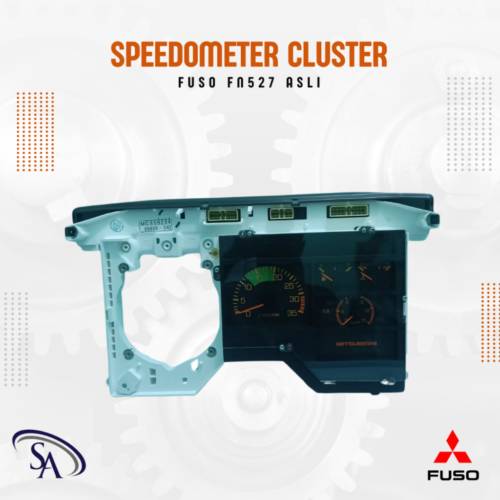 Speedometer Cluster Fuso FN527 Asli KTB Baru