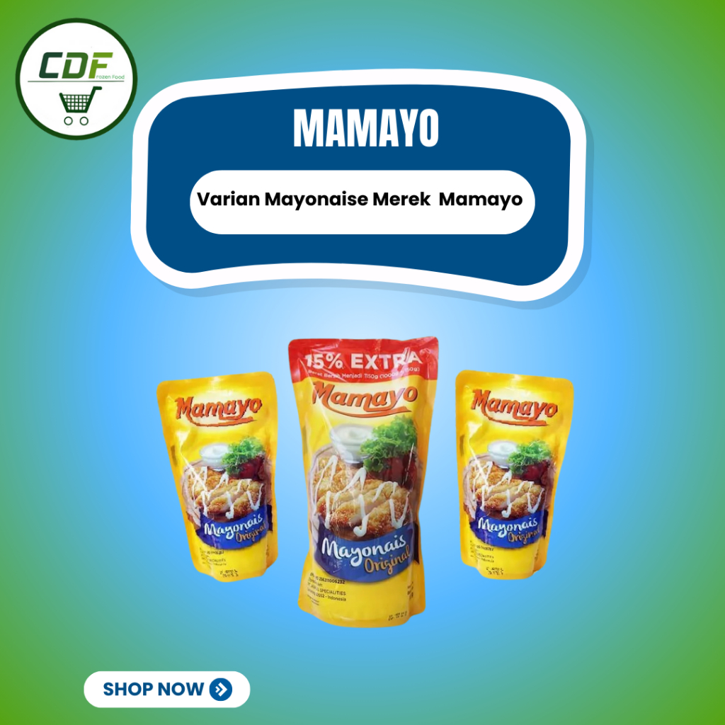 

MAMAYO Ori 200gr, 500gr & 1kg / Mayo / Mayonais Original / Mayonaise