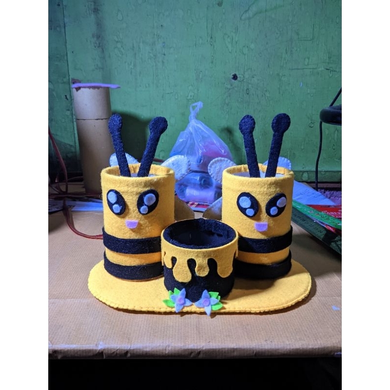 

tempat pensil kain flanel