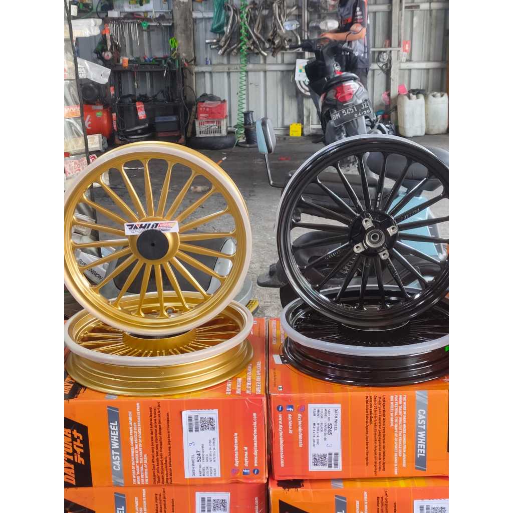 VELG DAYTONA PALANG 20 PEMAKAIAN VARIO 125/150 VARIO 160 CBS VELG P20 DAYTONA VARIO 125/150