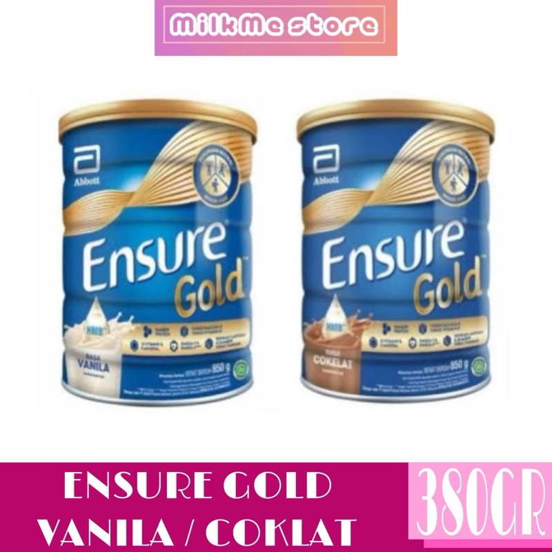 

Ensure Gold Susu Dewasa Dan Manula Coklat / Vanila 380GR