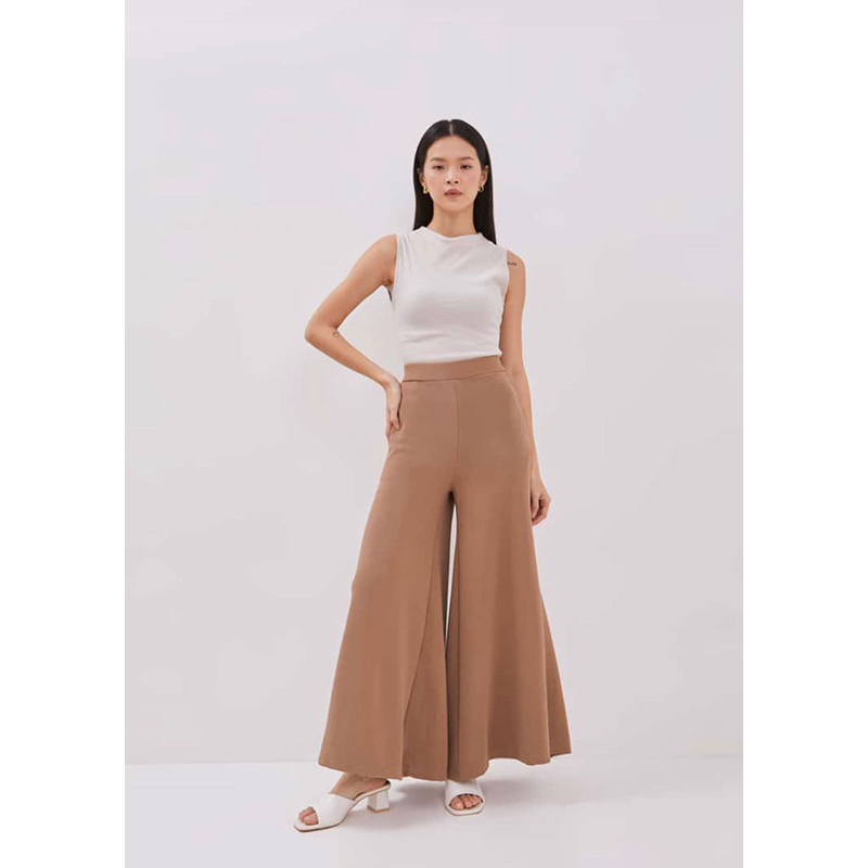 CELANA KULOT BAHAN CELINE LENTUR LEMBUT ELEGANT