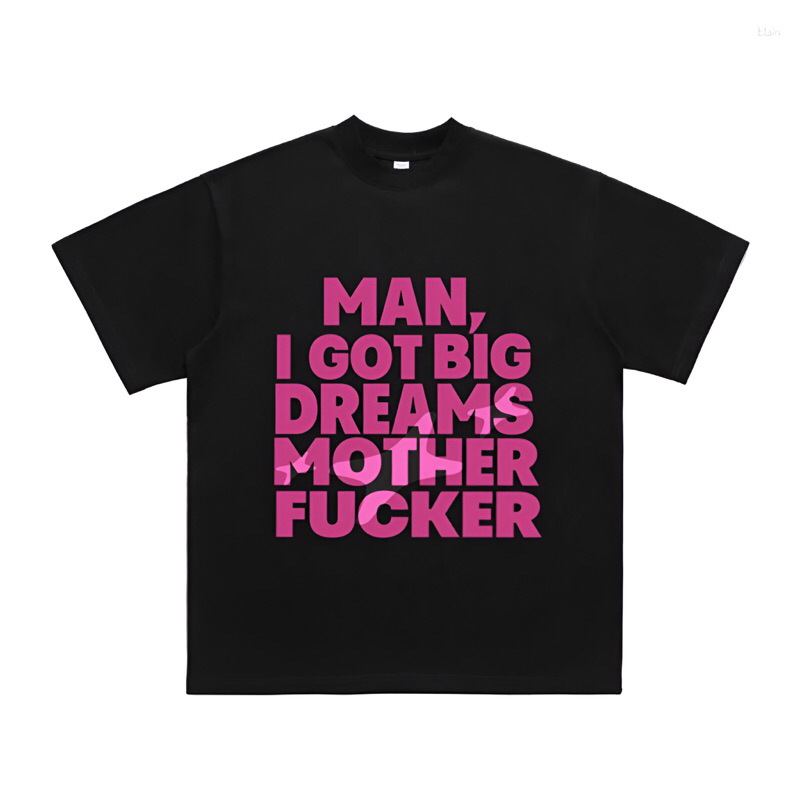 T-shirt Big dreams black k1dsheLL