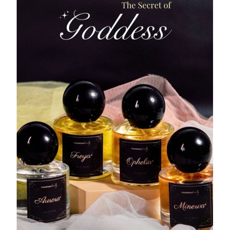 VLOOWLESS BEAUTY EAU DE PARFUM GODDESS SERIES OPHELIA AURORA FREYA MINERVA