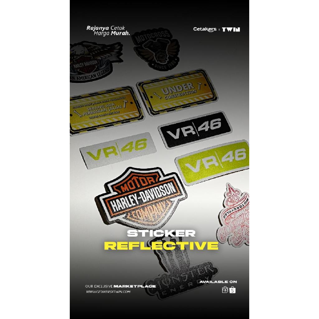 

STIKER MAXDECAL REFLECTIVE | A2