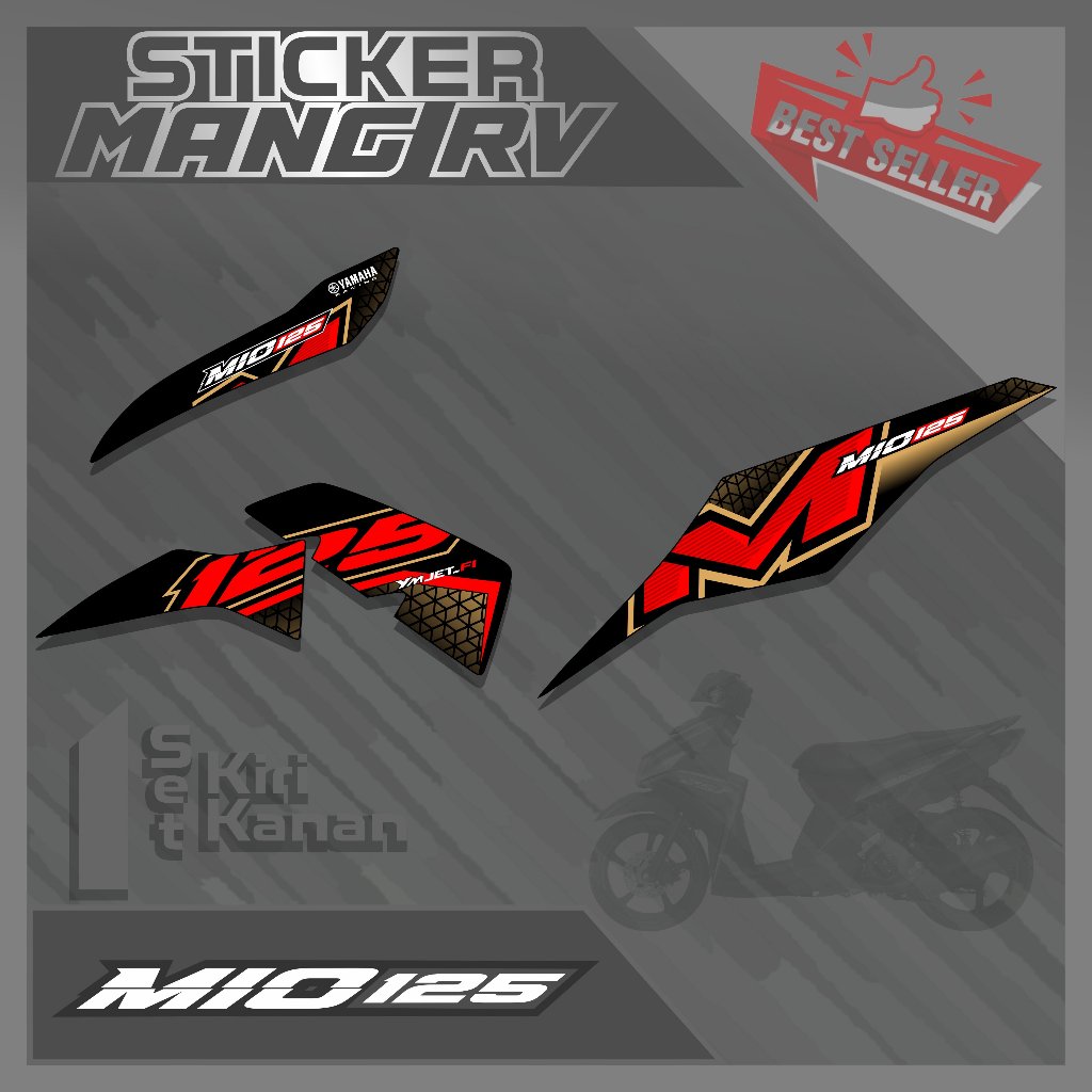 STRIPING MIO M3 - STRIPING MIO Z - STRIPING MIO 125 CUSTOM