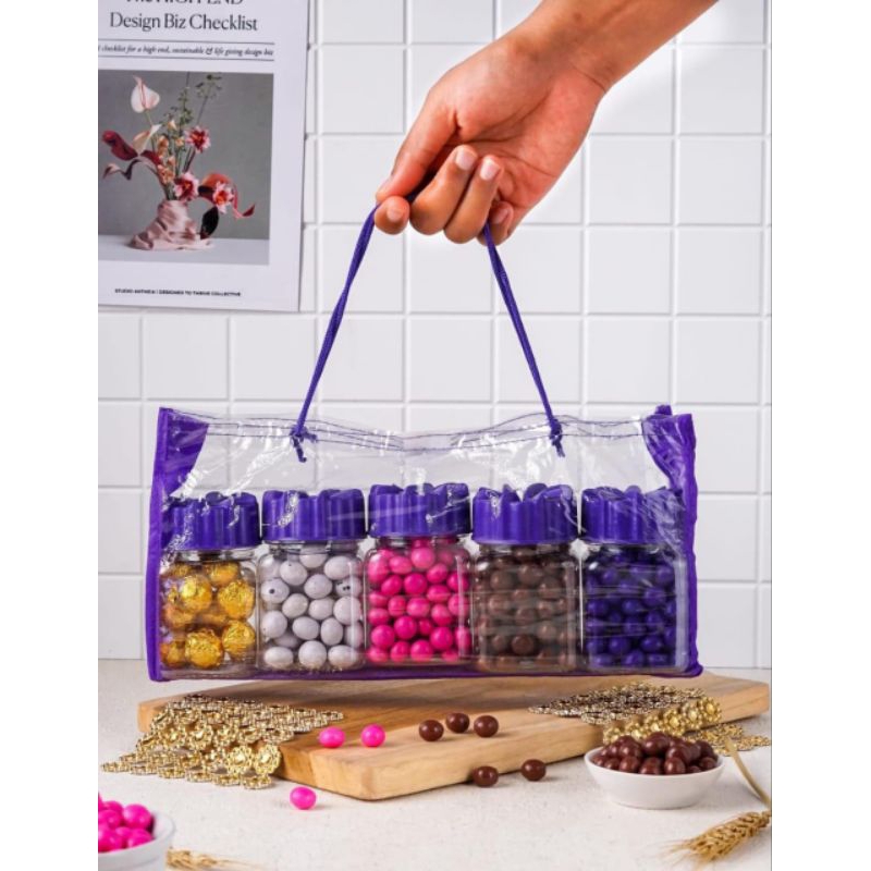 

coklat warna warni parcel tas