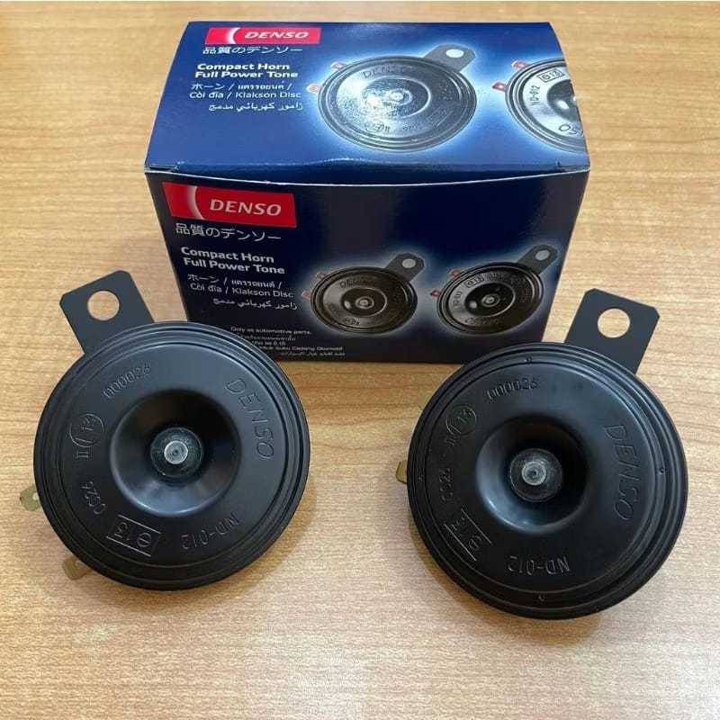 KLAKSON DENSO DISC KLAKSON MOBIL MOTOR KLAKSON DENSO COMPACT KLAKSON BUNYI AVANSA AVANZA 12 V SANGAT