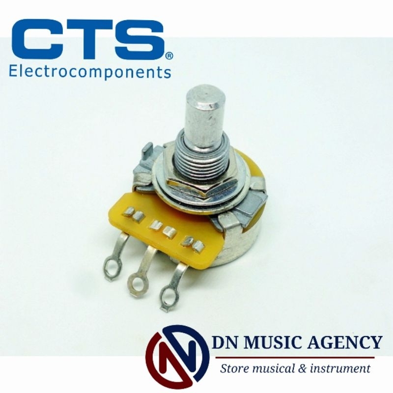 Potensio CTS 1 Meg Solid Shaft Audio Taper gitar & bass jumbo potensio original